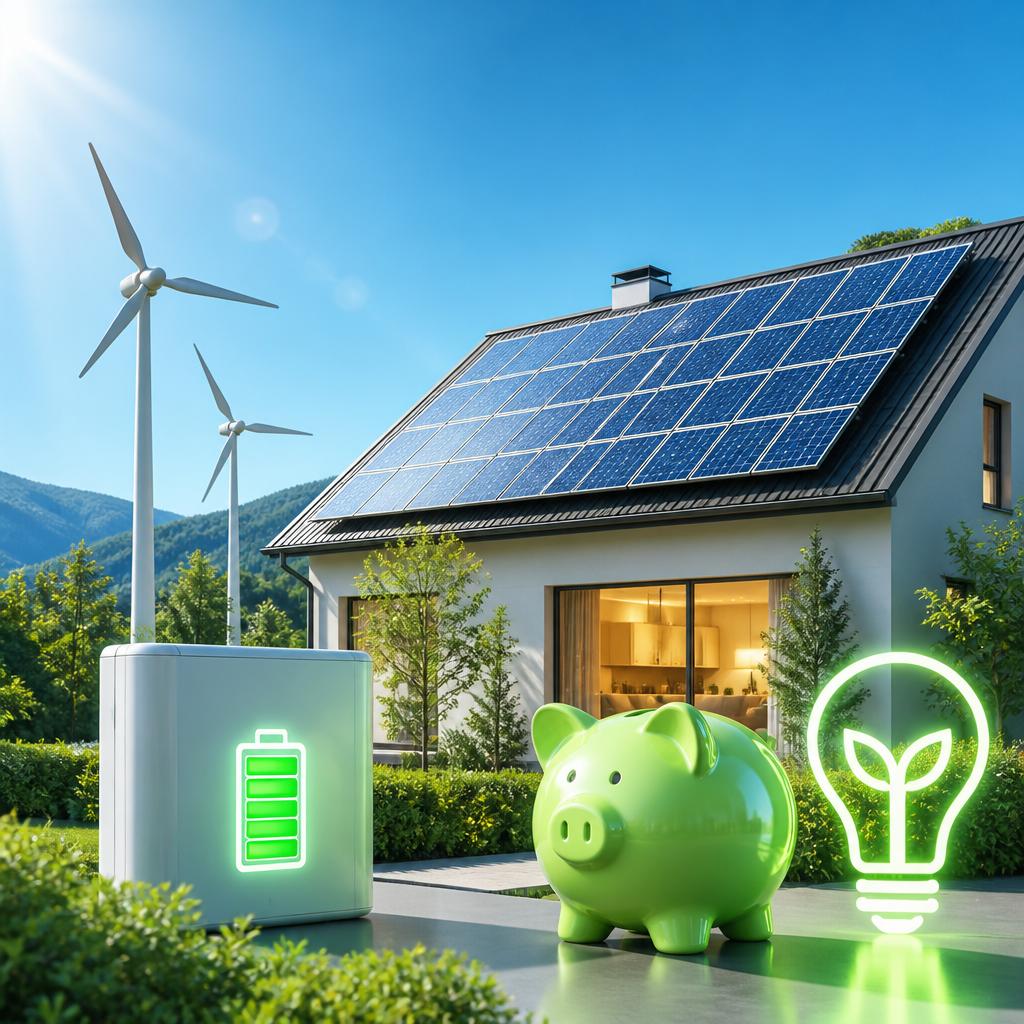 再生可能エネルギーで電気代節約！
