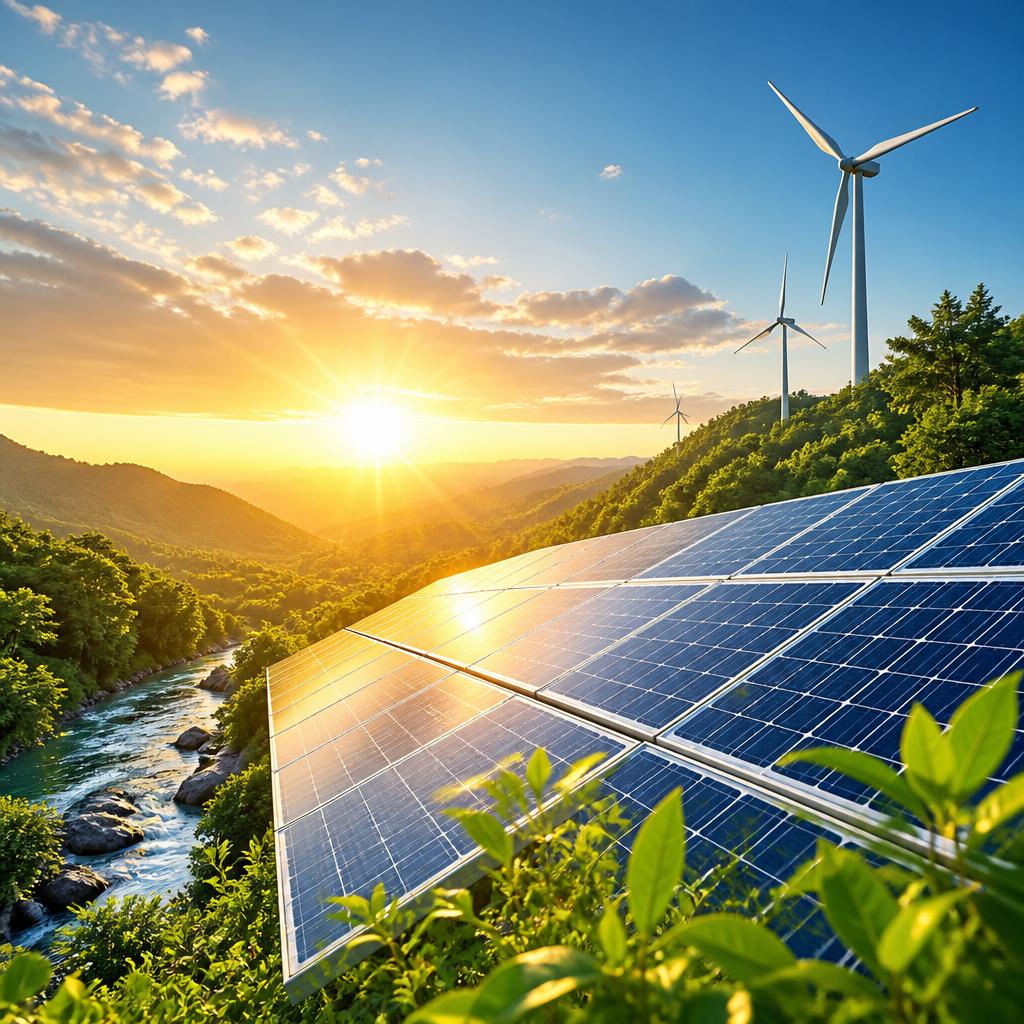 太陽光発電で未来を照らす、環境に優しい選択を。