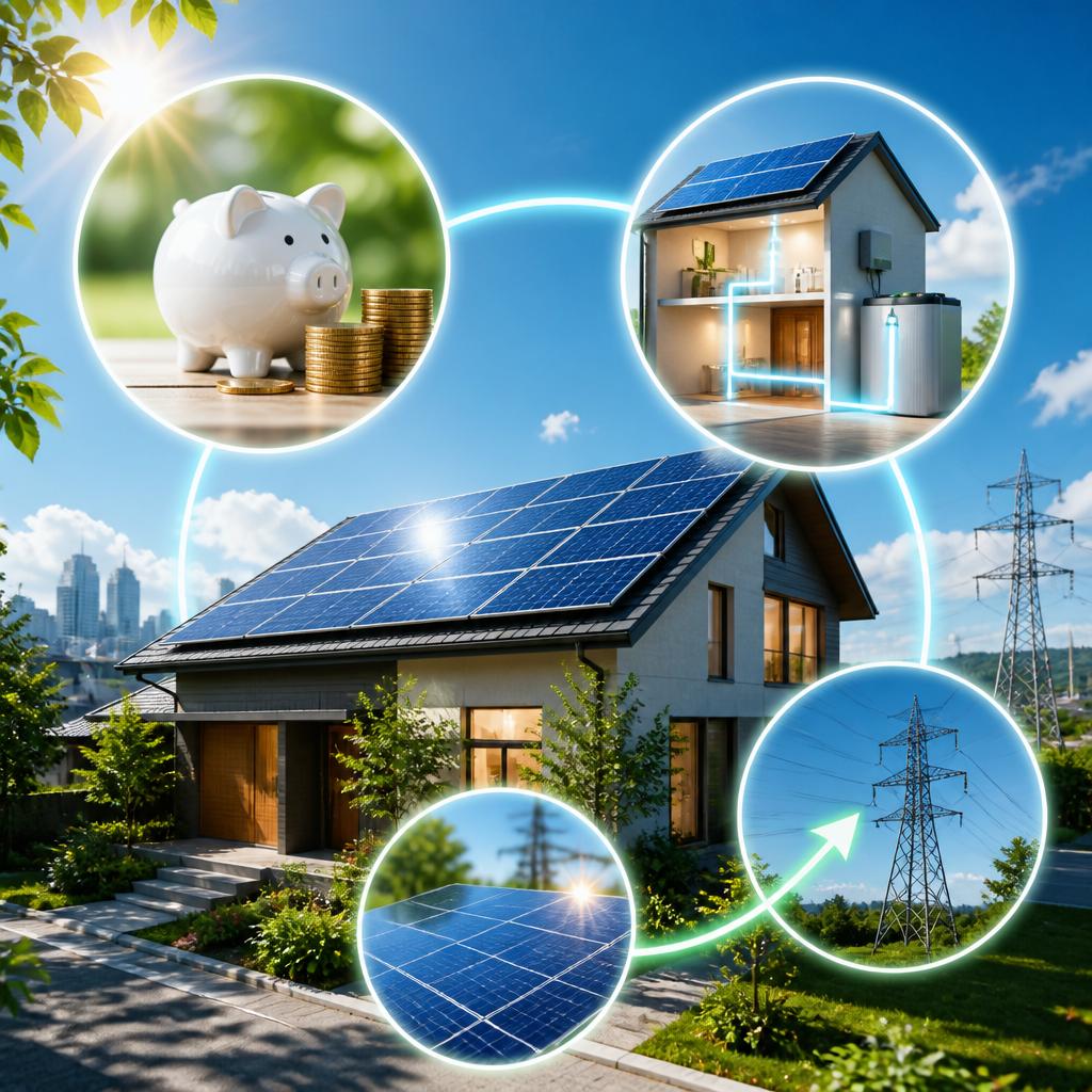太陽光発電システムのメリット